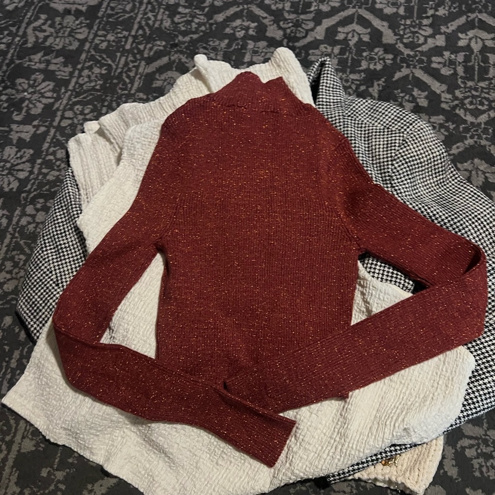 Elegant Rust Sweater